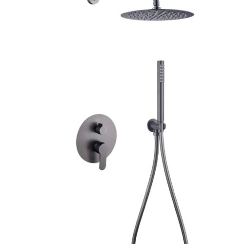 Shower System Graphite Black