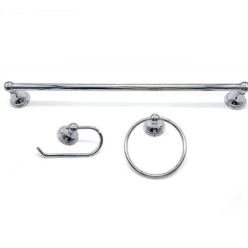 Towo Bathroom Hardware Set Chrome