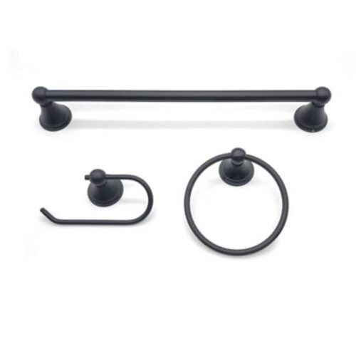 Towo Bathroom Hardware set Matte Black